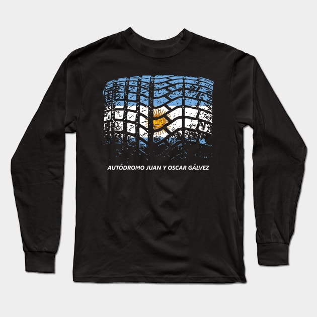 Autodromo Juan y Oscar Galvez Long Sleeve T-Shirt by SteamboatJoe